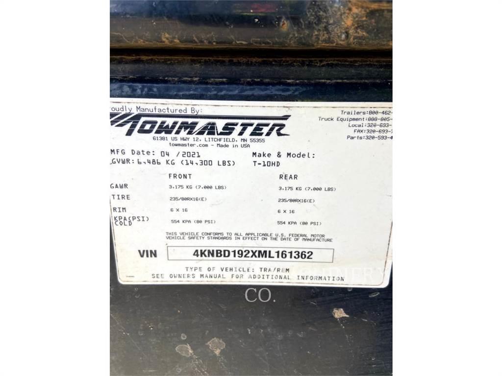 TOWMASTER T-10DH Други ремаркета
