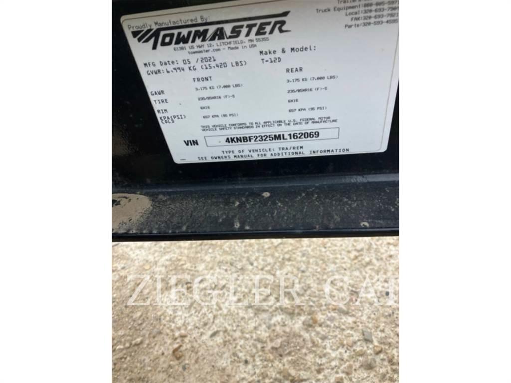TOWMASTER T12D Други ремаркета