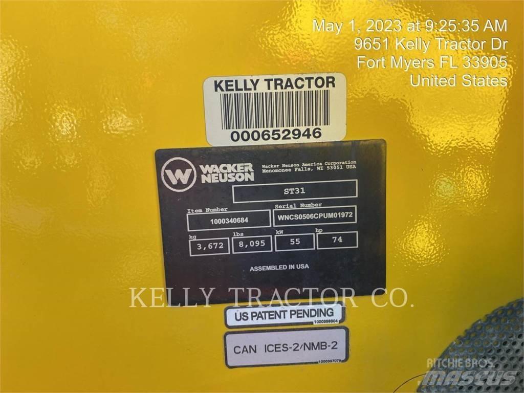 Wacker ST31 Верижен товарач