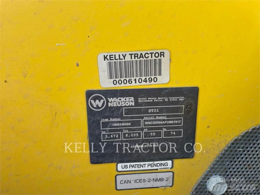 Wacker ST31 Верижен товарач