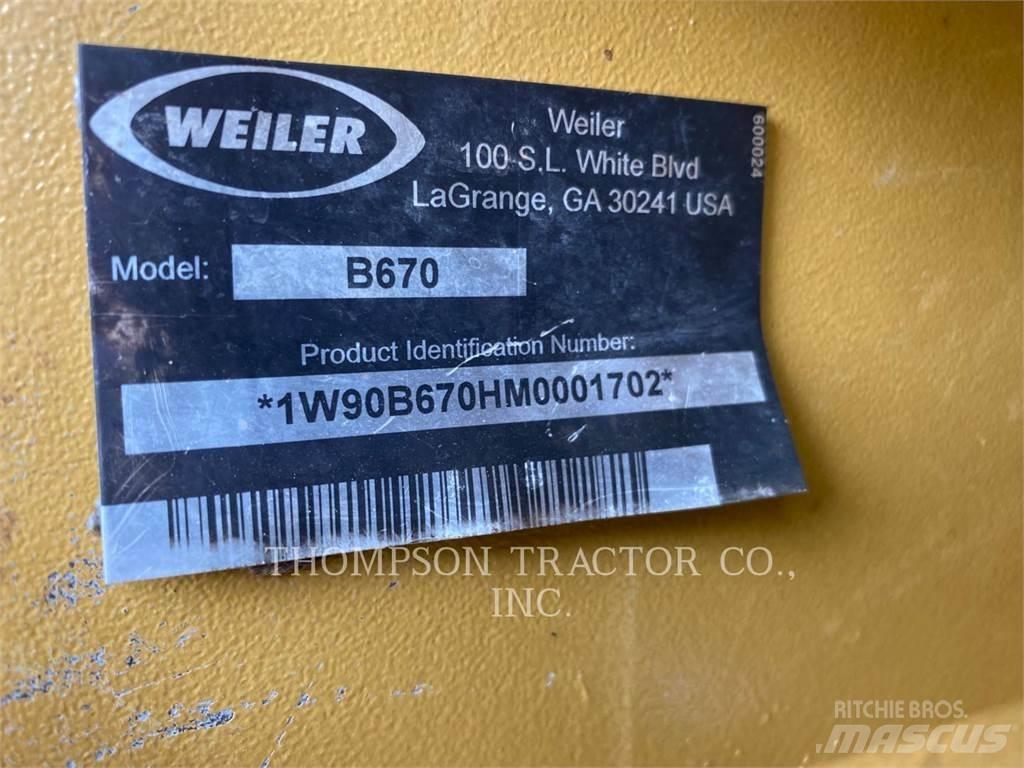 Weiler B670 Секачи
