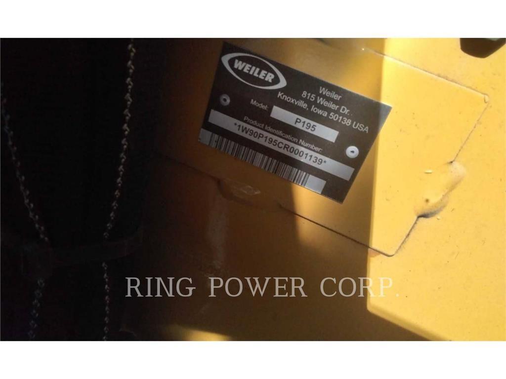 Weiler P195 Рециклатори на асфалт