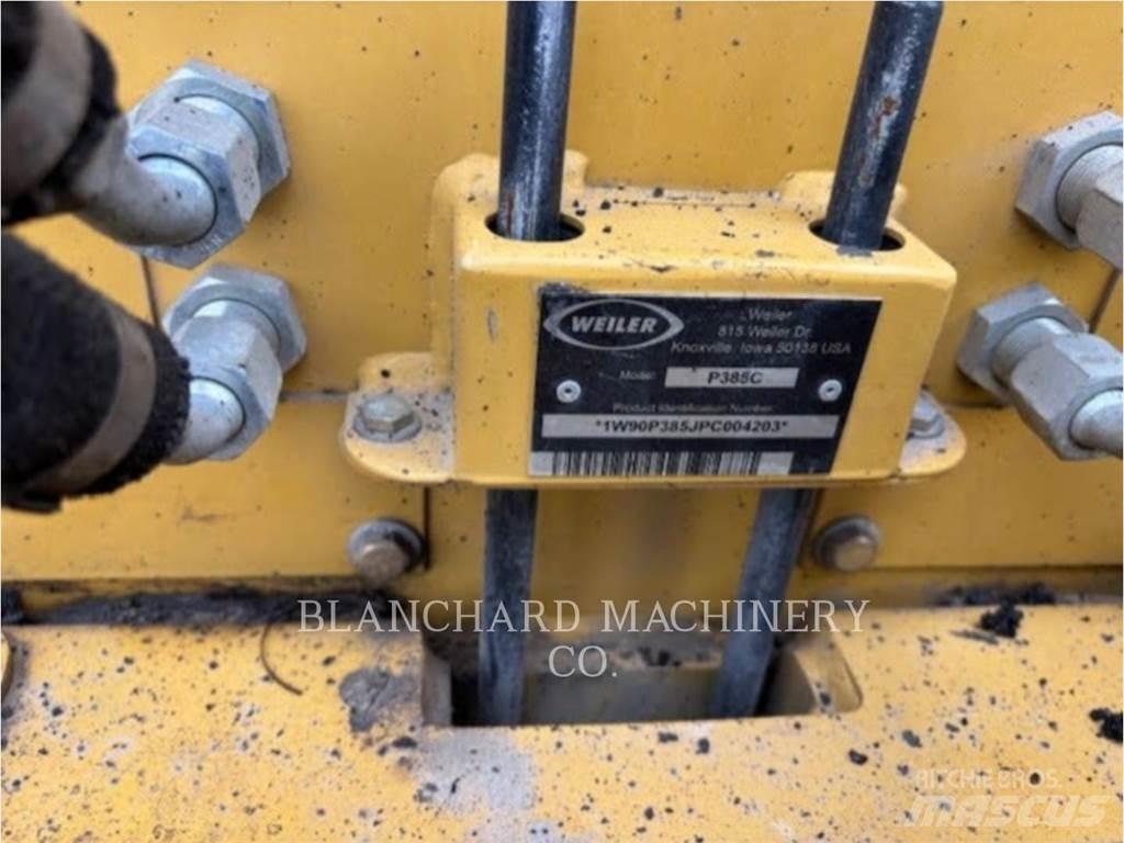 Weiler P385C Машини за асфалт