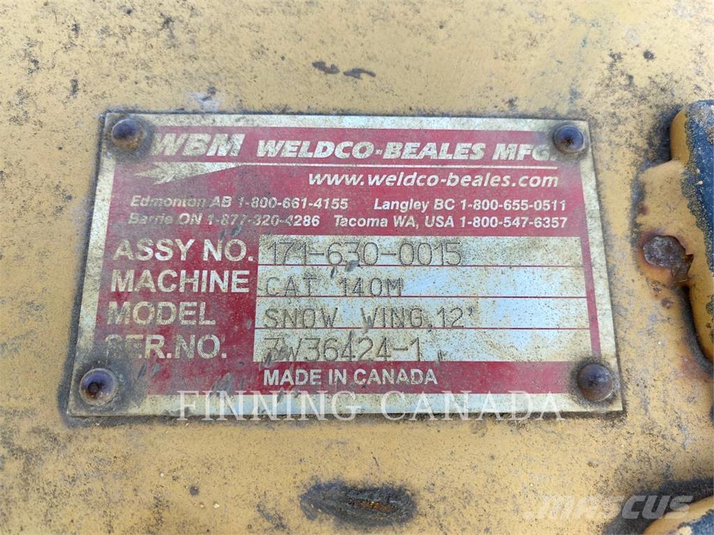 Weldco Beales 140M Снегохвъргачки
