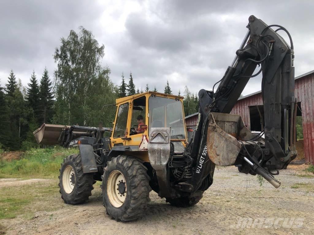 Valmet 9000 Товарач със заден ексватор
