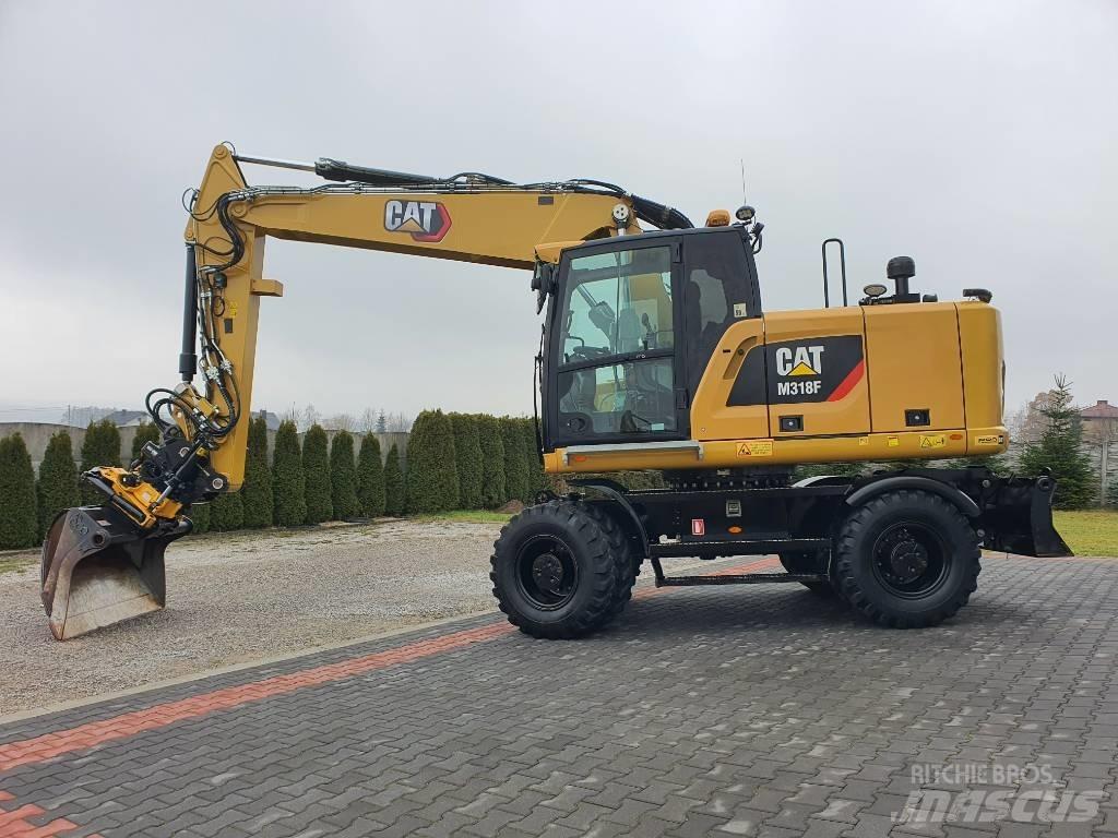 CAT M 318 F Колесни екскаватори