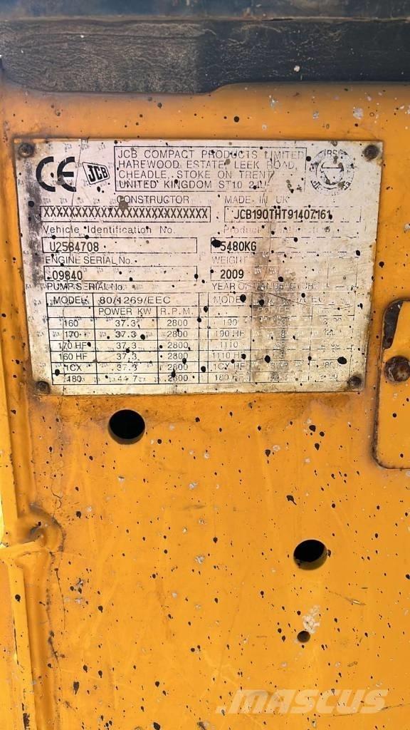 JCB 190 T Мини товарачи
