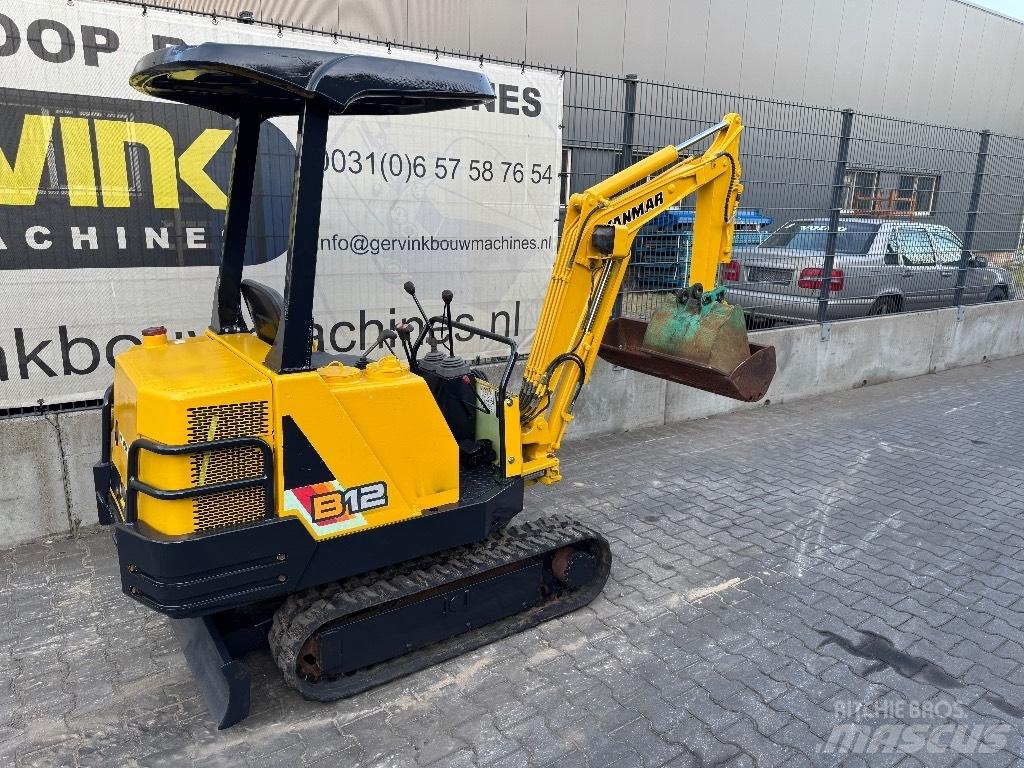 Yanmar B12 Мини екскаватори < 7 т