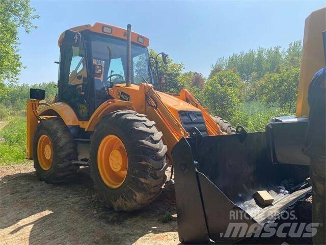 JCB 4CX Товарач със заден ексватор