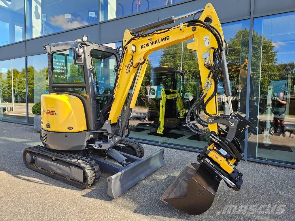 New Holland E 26 C Мини екскаватори < 7 т