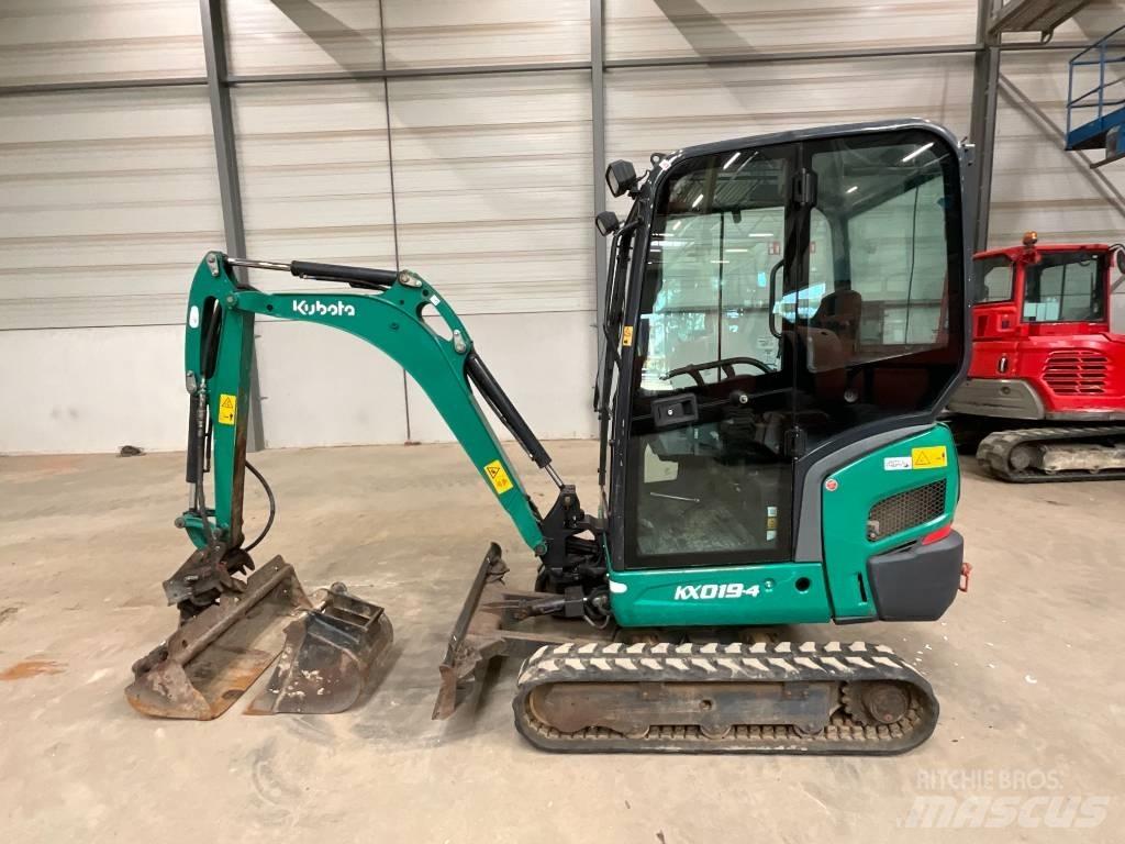 Kubota KX 019-4 Мини екскаватори < 7 т