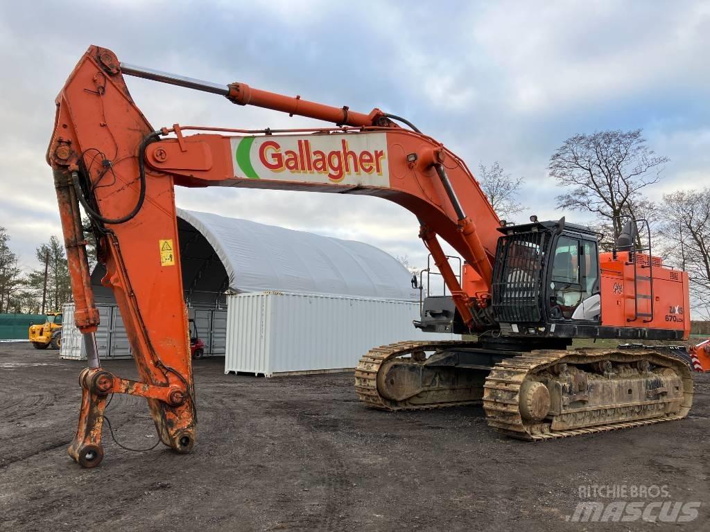 Hitachi ZX670LCH-5B Верижен екскаватор