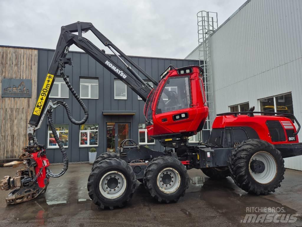 Komatsu 901 Харвестери