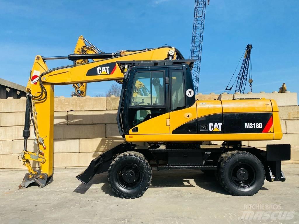 CAT M 318 D Колесни екскаватори