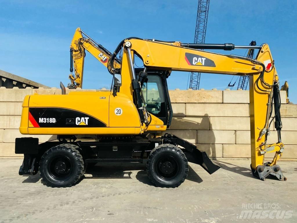 CAT M 318 D Колесни екскаватори