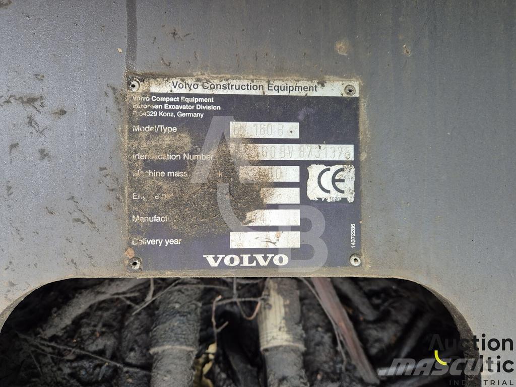 Volvo EW 160 B Колесни екскаватори