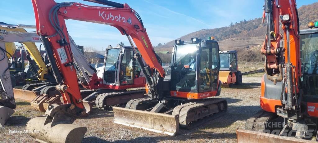 Kubota KX 080-4 Средни екскаватори 7т - 12т