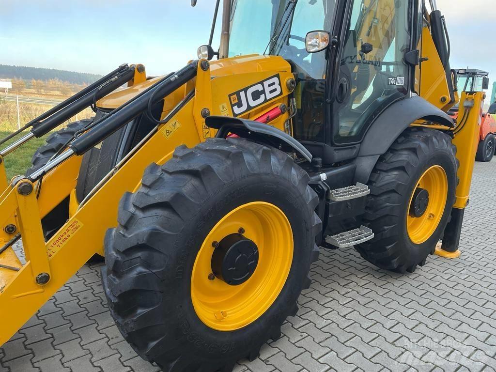 JCB 4 CX Товарач със заден ексватор