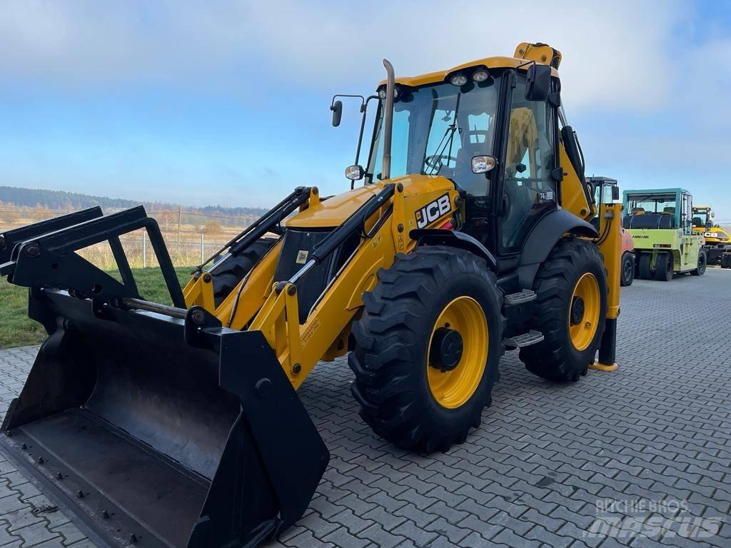 JCB 4 CX Товарач със заден ексватор