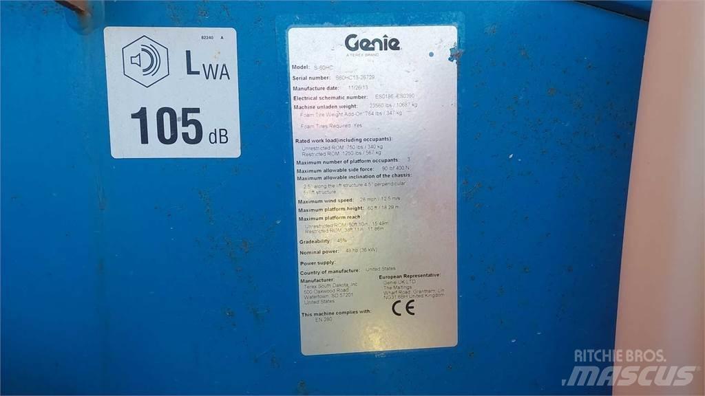 Genie S60HCE Телескопични повдигачи
