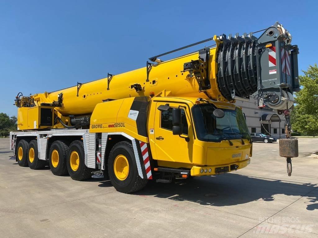 Grove GMK5250L Всъдеходни кранове
