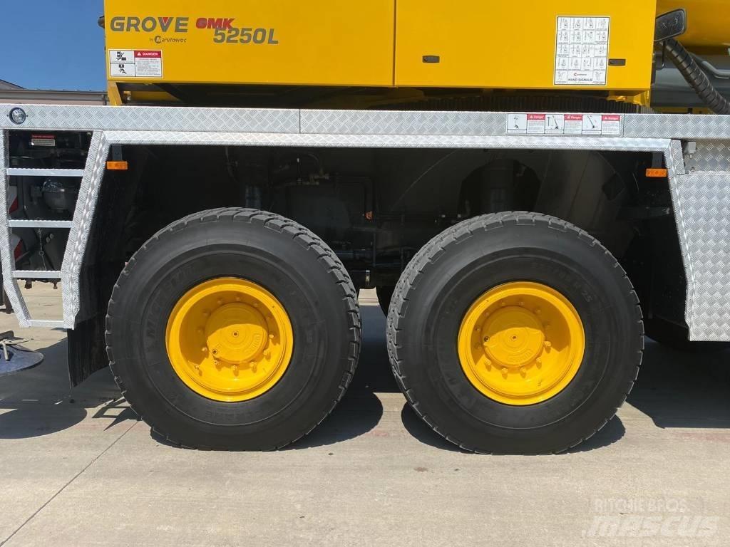 Grove GMK5250L Всъдеходни кранове