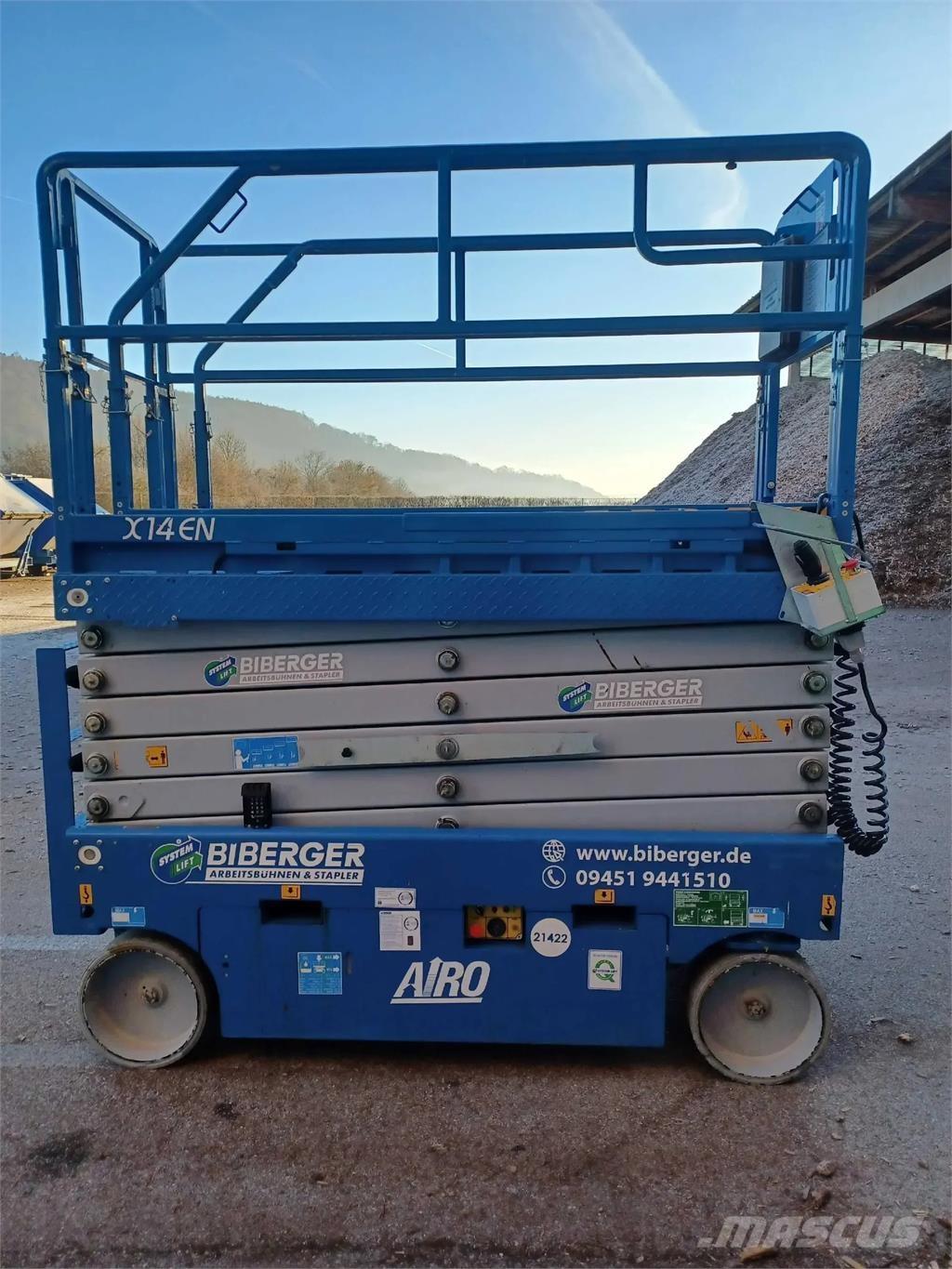 Aichi X14EN Ножични работни платформи