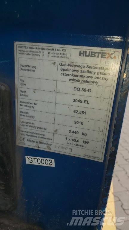 Hubtex DQ 30 G Страничен товарач