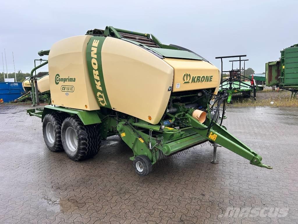 Krone CV150XC Сламопреси за кръгли бали
