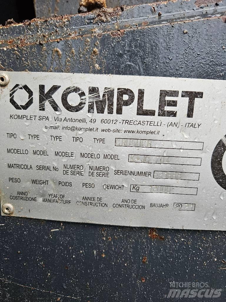 Komplet K-JC 704 Мобилни трошачки
