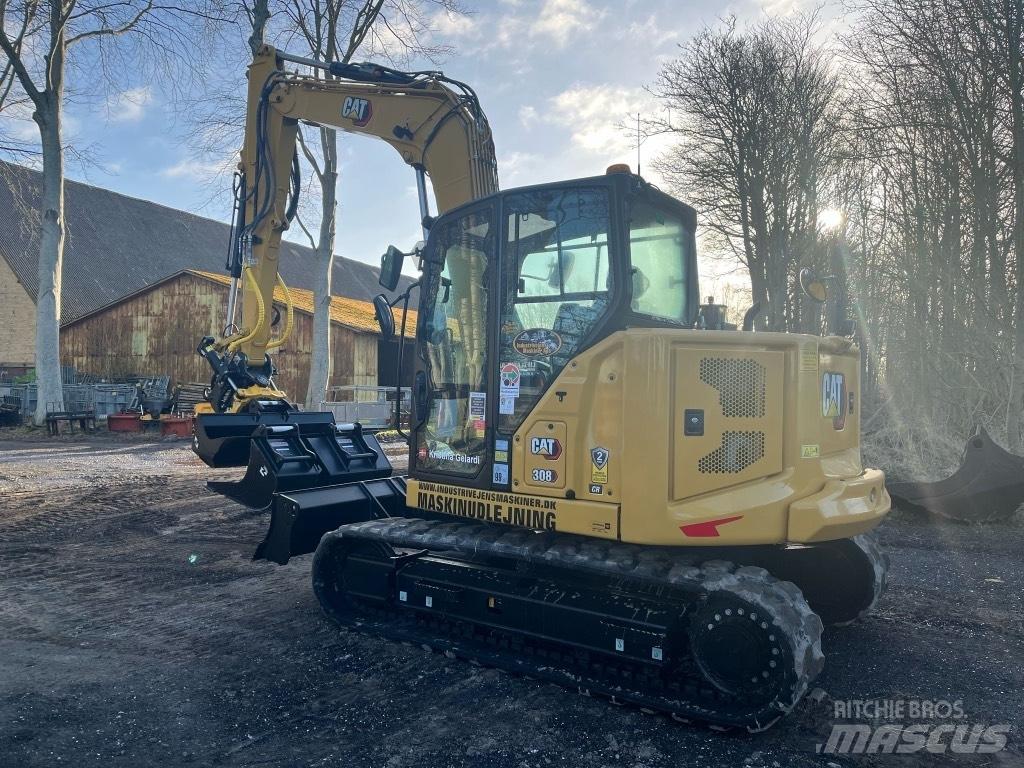 CAT 308 Средни екскаватори 7т - 12т