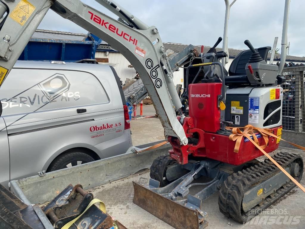 Takeuchi TB 210 Мини екскаватори < 7 т