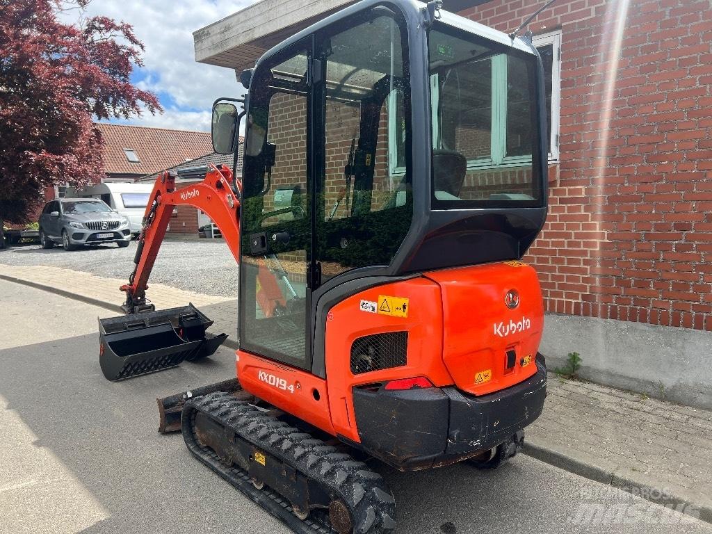 Kubota KX 019-4 Мини екскаватори < 7 т