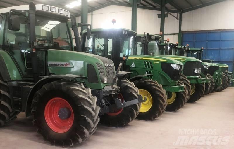 Fendt 412 Vario Трактори