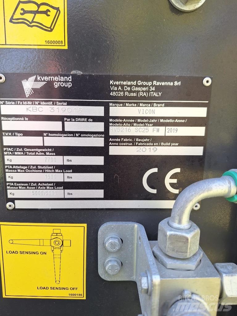 Vicon RV5216 Сламопреси за кръгли бали

