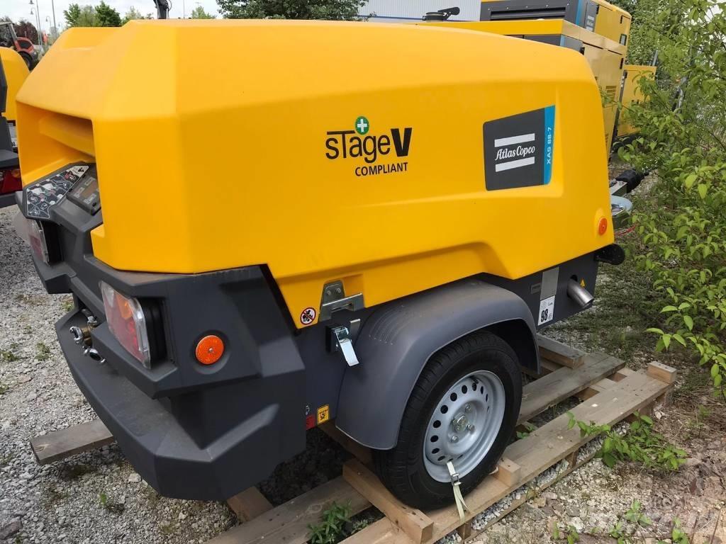 Atlas Copco XAS 88-7 Компресори
