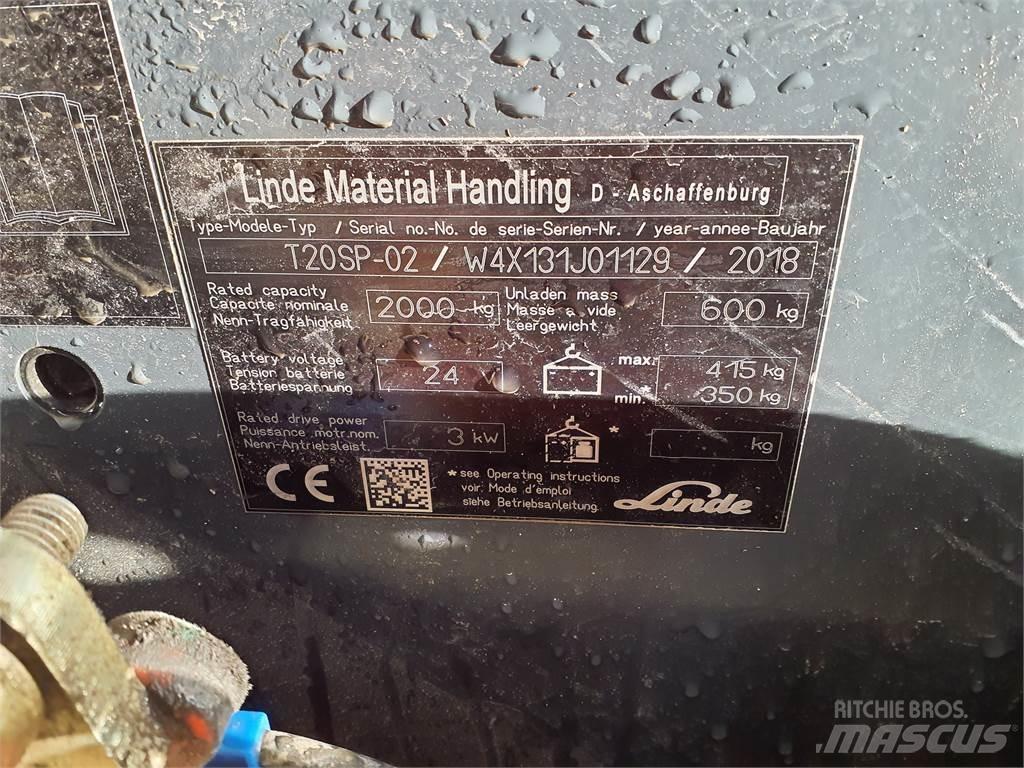 Linde T20SP kurz Нископовдигач