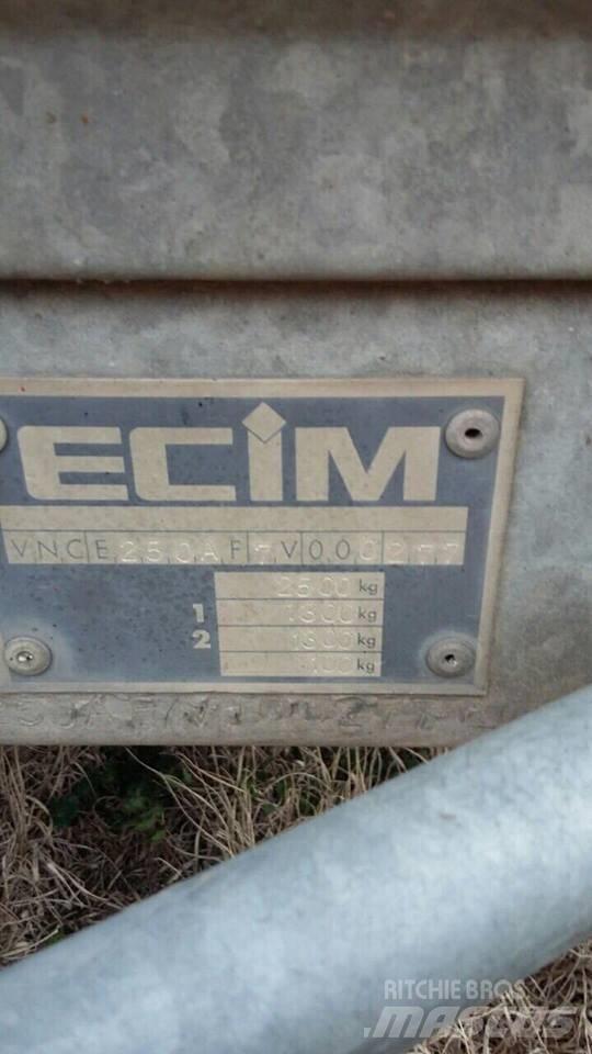  ECIM 2008 Ремаркета за превоз на автомобили
