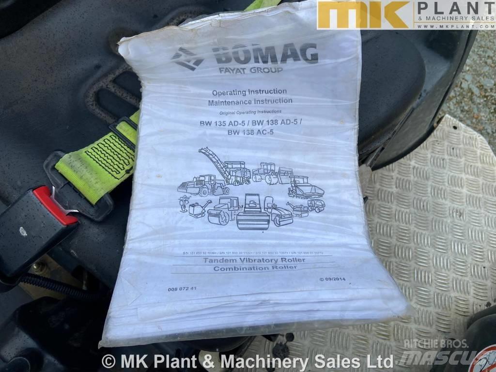 Bomag BW 135 AD-5 Двойни барабанни ролки
