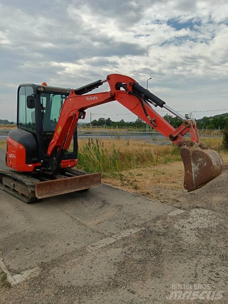 Kubota U 27-4 Мини екскаватори < 7 т