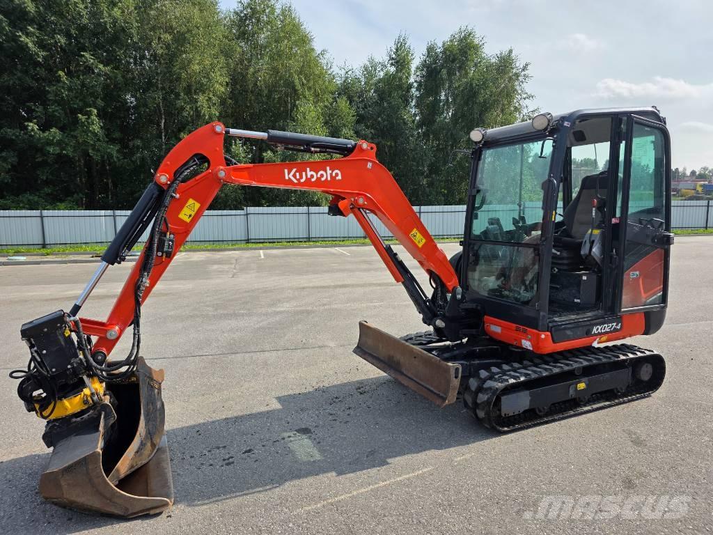 Kubota KX 027-4 Мини екскаватори < 7 т