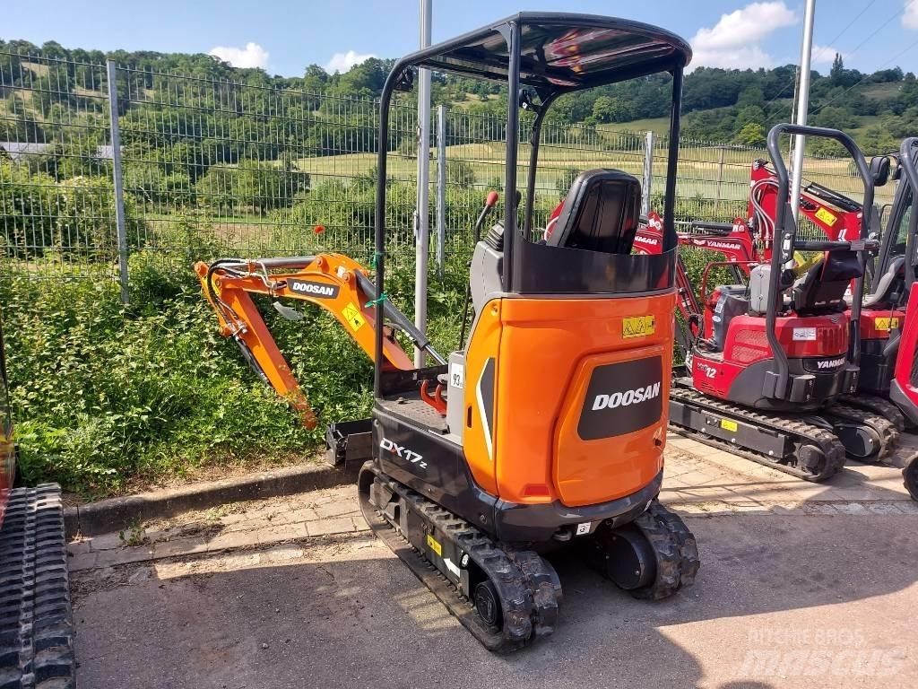 Develon DX 17 Z Мини екскаватори < 7 т
