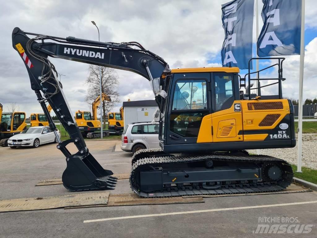 Hyundai HX140AL Верижен екскаватор