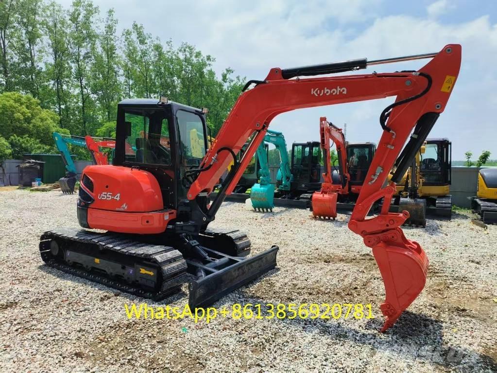 Kubota U 55-4 Мини екскаватори < 7 т