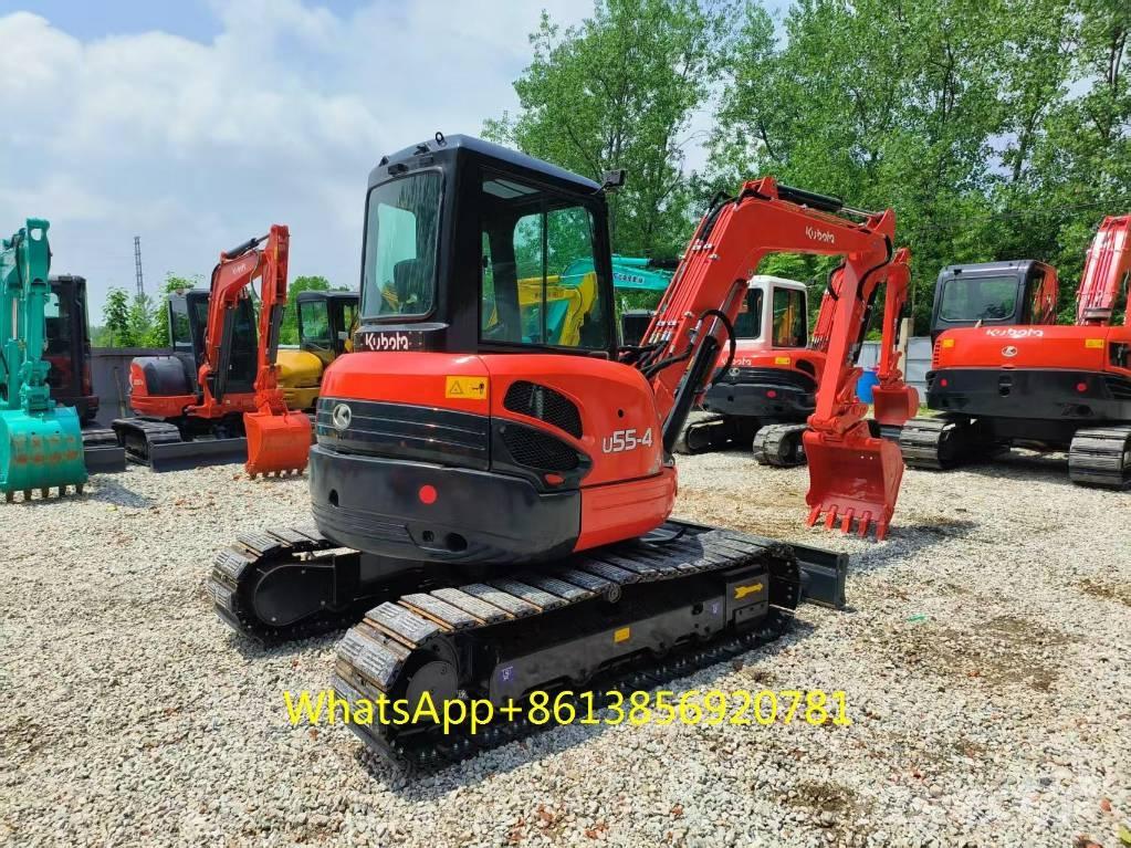 Kubota U 55-4 Мини екскаватори < 7 т