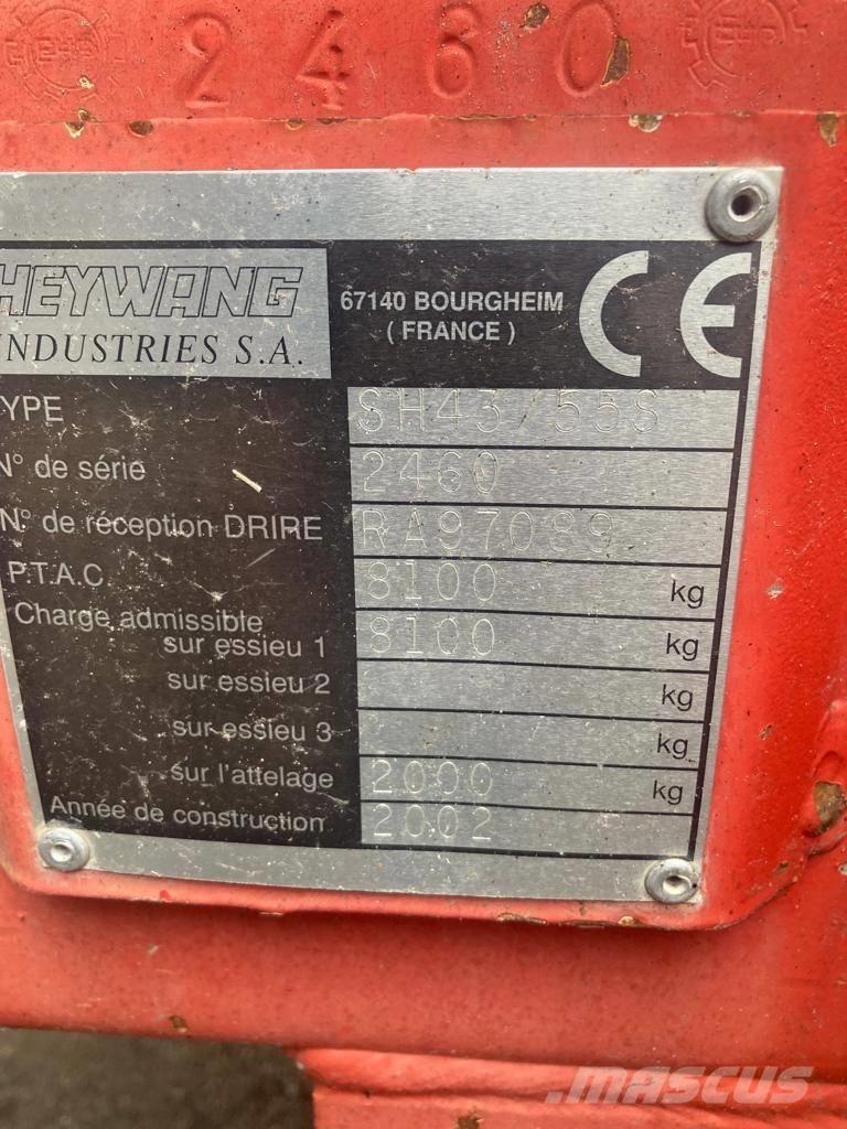 Heywang SH 43/55 S Напоителни системи