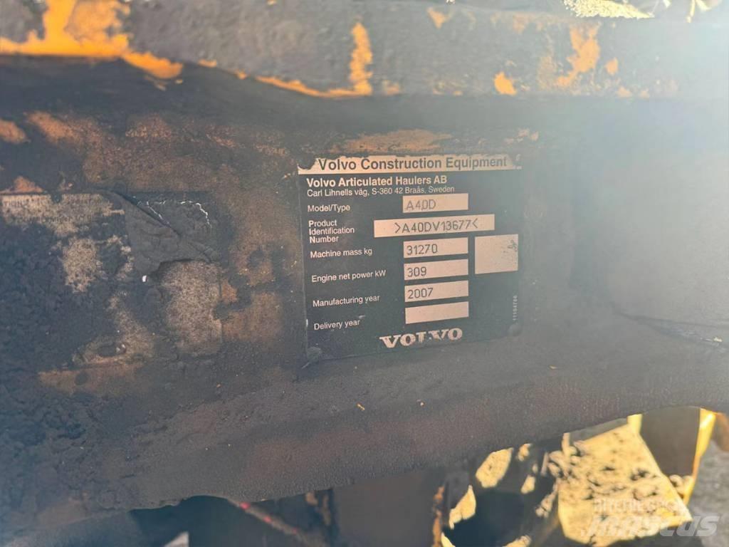 Volvo A 40 D Дъмпери/моторни превозни средства