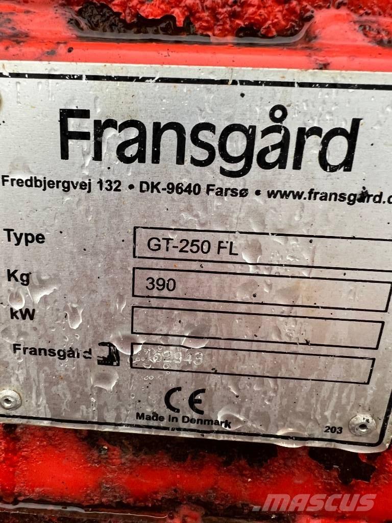 Fransgård GT 250 FL Снегочистачки