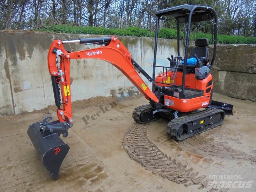 Kubota U 15-3 Мини екскаватори < 7 т