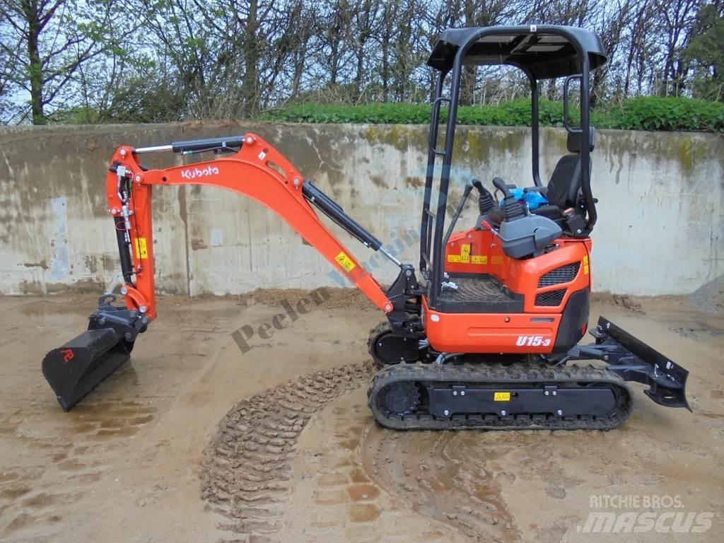 Kubota U 15-3 Мини екскаватори < 7 т
